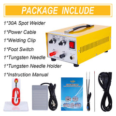 Tooltos Jewelry Tools Tooltos 30A Jewelry Pulse Spot Welder For Gold, Silver And Platinum
