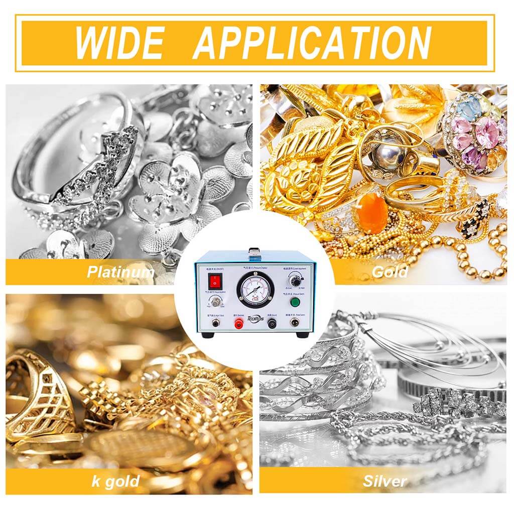 Tooltos Jewelry Tools Tooltos 50A Blue Argon Pulse Sparkle Jewelry Spot Welding Machine