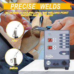 Tooltos Jewelry Tools Tooltos Automatic CNC Pulse Argon Arc Tig Jewelry Spot Welding Machine