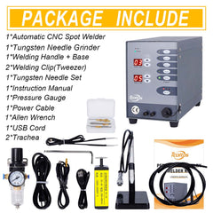 Tooltos Jewelry Tools Tooltos Automatic CNC Pulse Argon Arc Tig Jewelry Spot Welding Machine