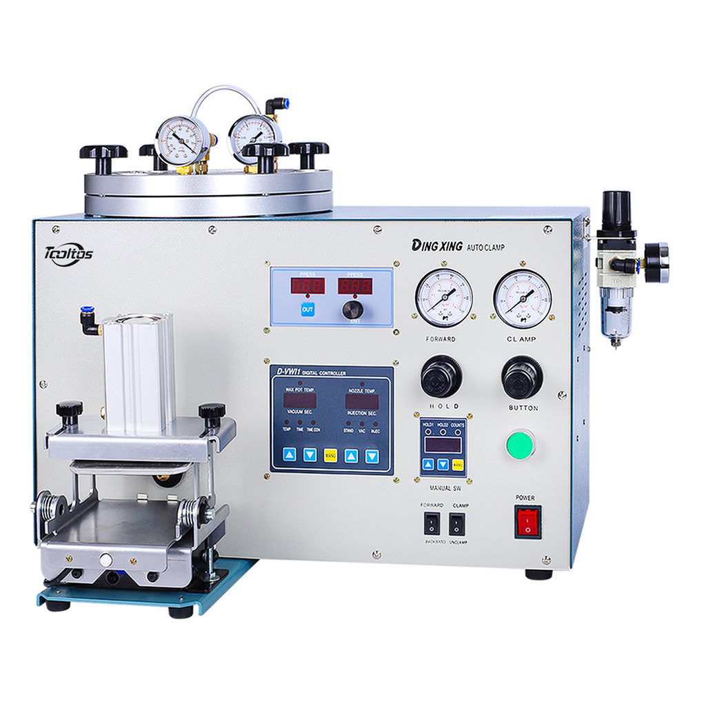 Tooltos Automatic Vacuum Wax Injection Machine | Digital Control ±0.2°C ...