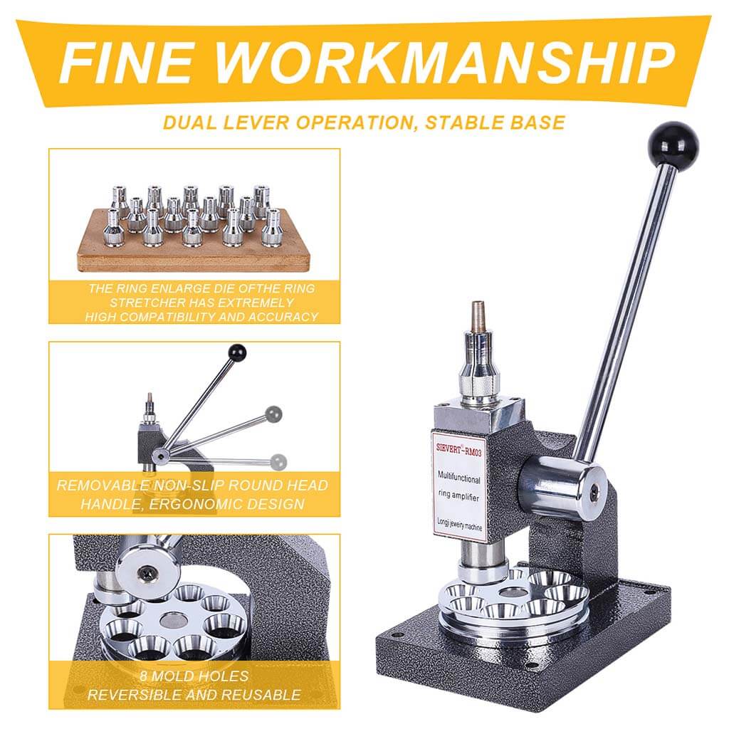 Tooltos HK 6-33 Gray Ring Stretcher Expander Reducer – Tooltos Jewelry ...