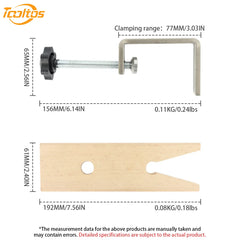 Tooltos Jeweler's Saw Frame High-Carbon Steel U-Shape for Jewelry Making