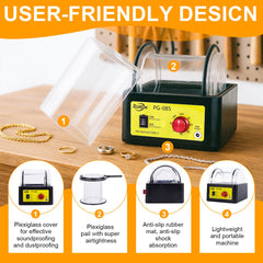 Tooltos Jewelry Tools TOOLTOS PG-085 Roller Polishing Machine
