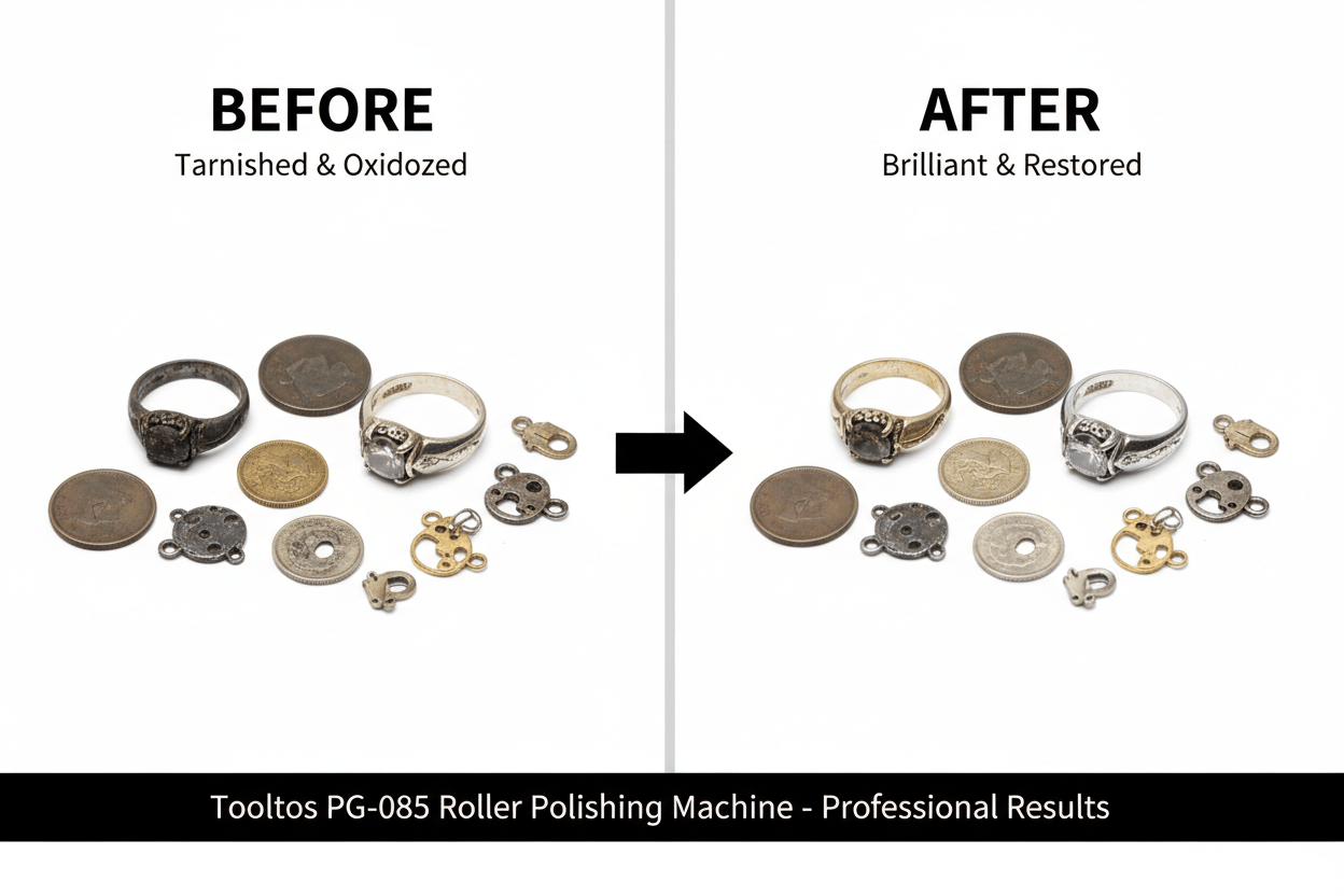 Tooltos Jewelry Tools Tooltos PG-085 Roller Polishing Machine