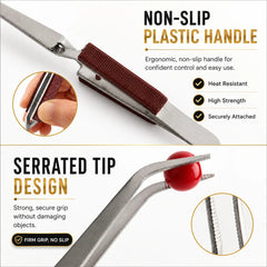 Tooltos Jewelry Tools Tooltos Third Hand Soldering Tool Kit | Adjustable Jewelry Helping Hands with 3 Tweezers