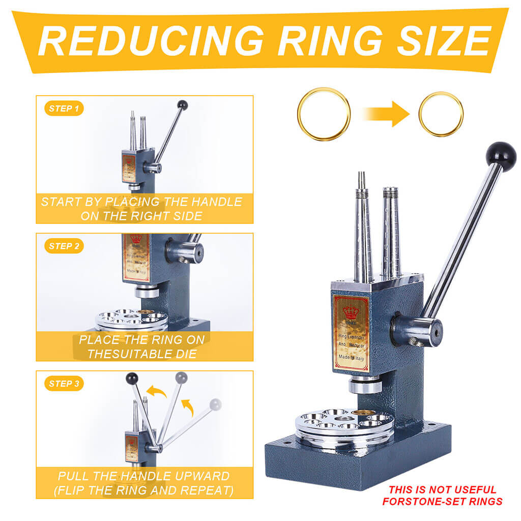 Shell Ring Expander Tooltos US 4-14 Double Mandrel Ring Stretcher Expander Reducer ...