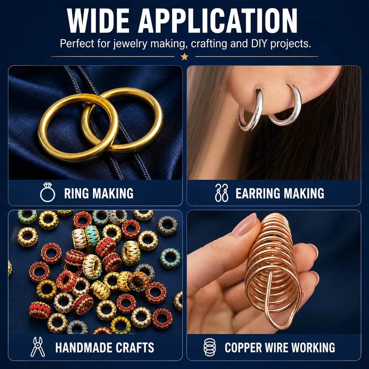 Complete Wire Wrapping Starter Kit for Beginners and Professional Jewelers