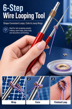 Gold Ring Adjuster Wire for Resizing Ring Bands Without Additional Tools