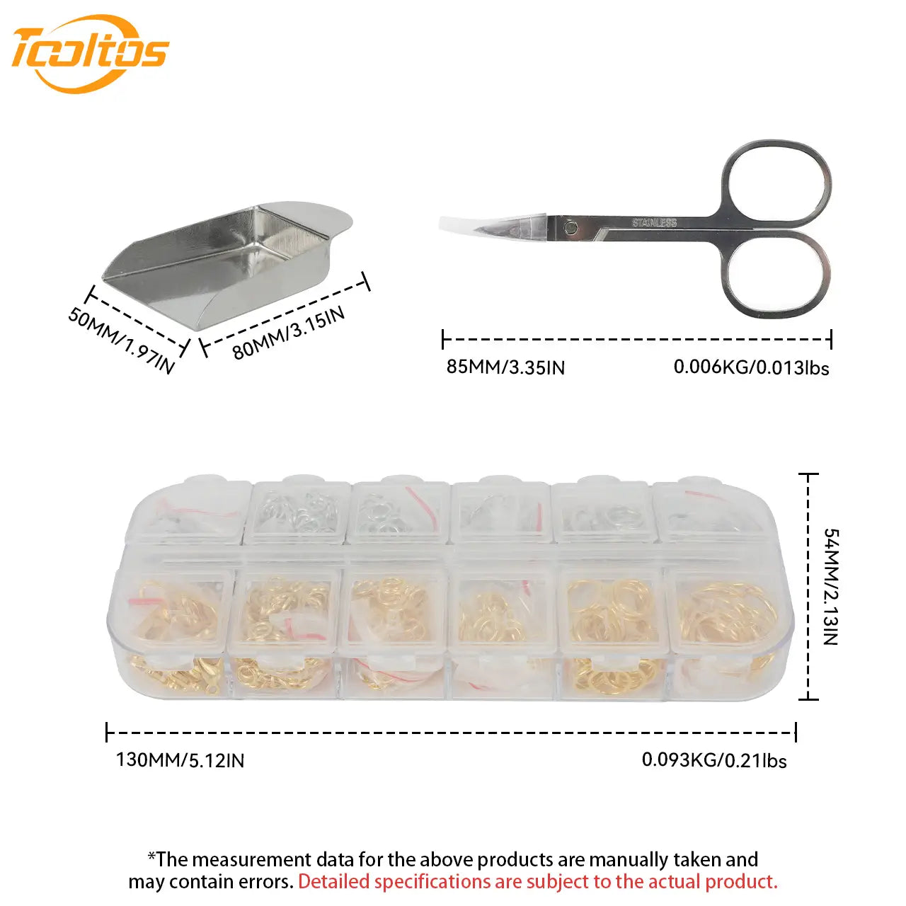 14PCS Jewelry Making Kit | Bead Spinner Bracelet Sizer Beading