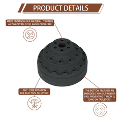 Tooltos reinforced ABS plastic construction with dust cover